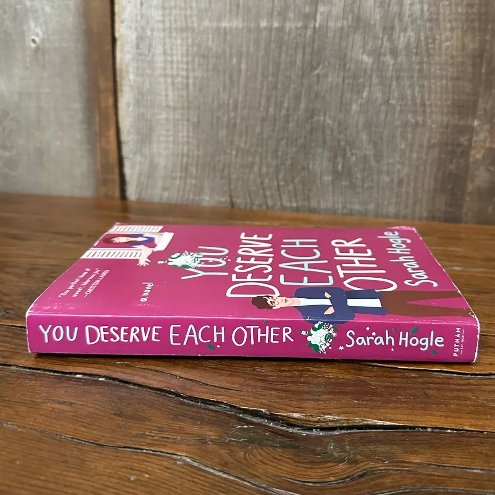 You Deserve Each Other by Sarah Hogle Paperback Book Romance